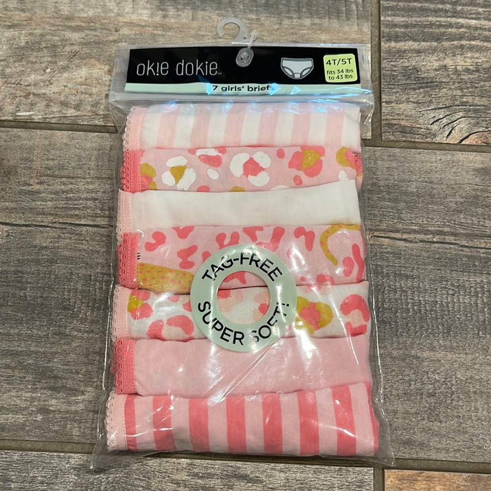 7 pack girls briefs
